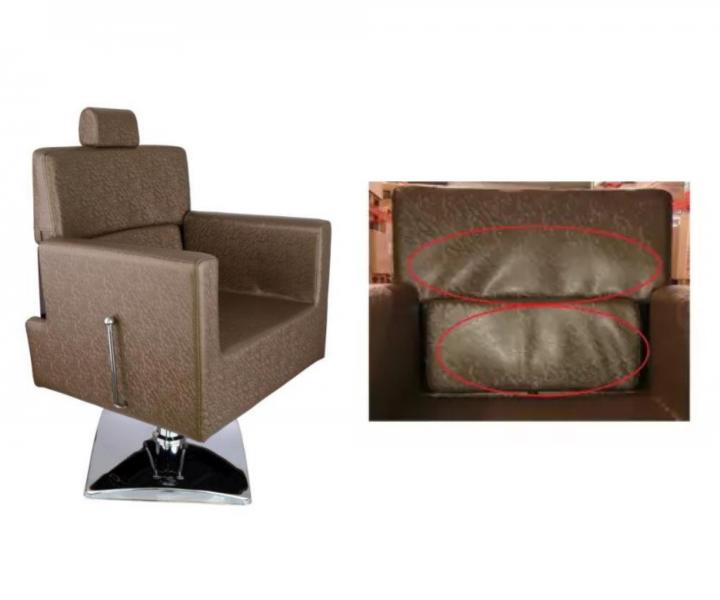 Fotel fryzjerski barber Detail Larry - z�oto-br�zowy (75)