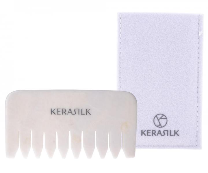 Zestaw do regeneracji suchych i zniszczonych w�os�w Kerasilk Repairing + grzebie� do masa�u Gua Sha gratis