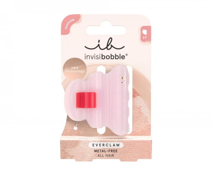 Klamra do w�os�w Invisibobble Everclaw M Rosy Plateau - jasnor�owa