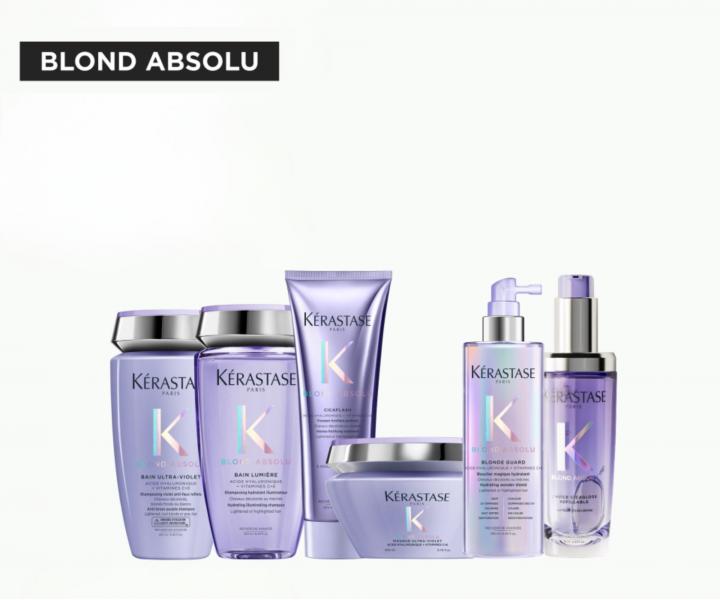 Piel�gnacja nawil�aj�ca bez sp�ukiwania do w�os�w blond i z pasemkami K�rastase Blond Absolu Blonde Guard - 190 ml