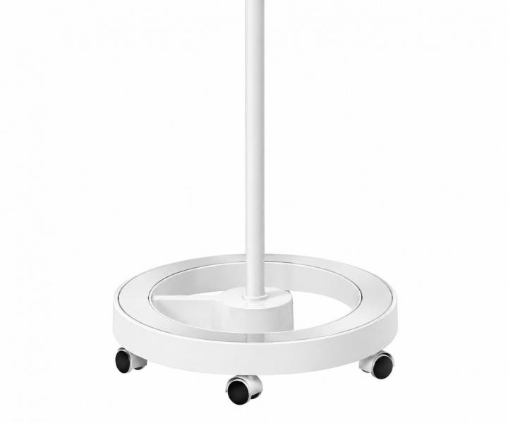 LED lampa z lup� na statywie oraz z uchwytem do blatu Weelko Mega+ White- 5 dioptrii