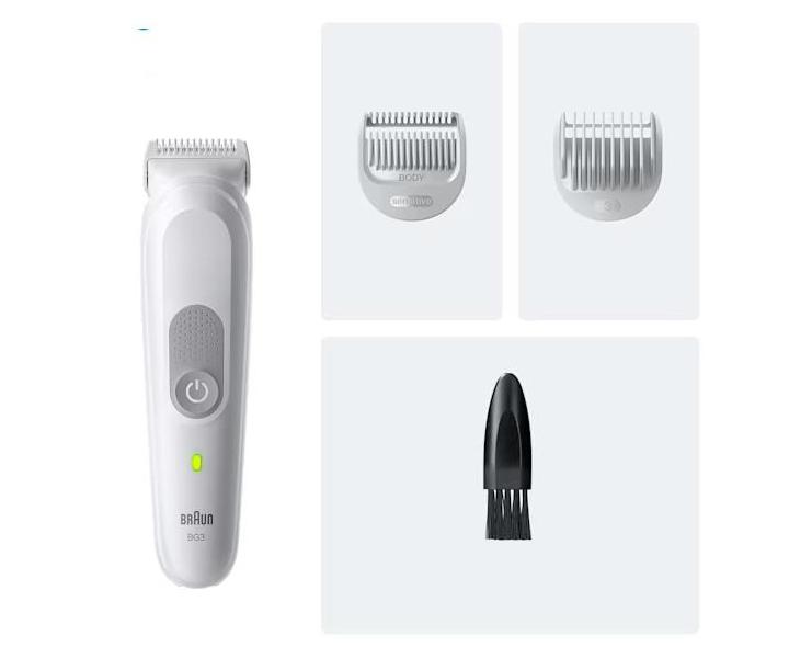 Trymer do ciaa dla mczyzn Braun Series 3 BG3530 - szary