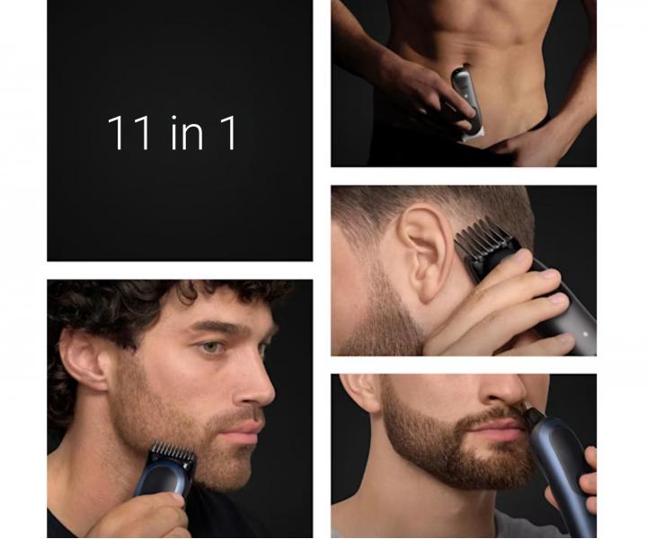 Wielofunkcyjny trymer do w�os�w, brody i cia�a Braun Series 7 AIO7540 - niebieski