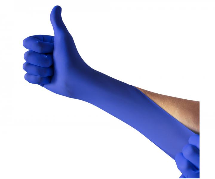 Rkawiczki lateksowe Espeon Latex Blue - 100 szt - niebieskie - L