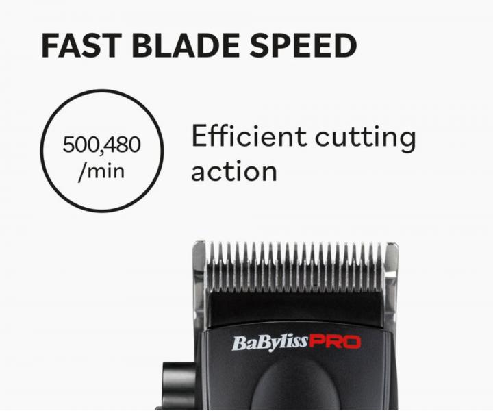 Profesjonalna maszynka do w�os�w i brody BaByliss Pro FX86E FreshFX Clipper - czarna