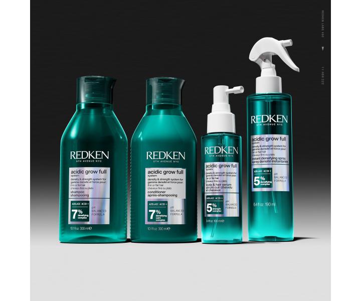 Spray nadaj�cy obj�to�� w�osom od nasady Redken Acidic Grow Full System Instant Densifying Spray - 190 ml