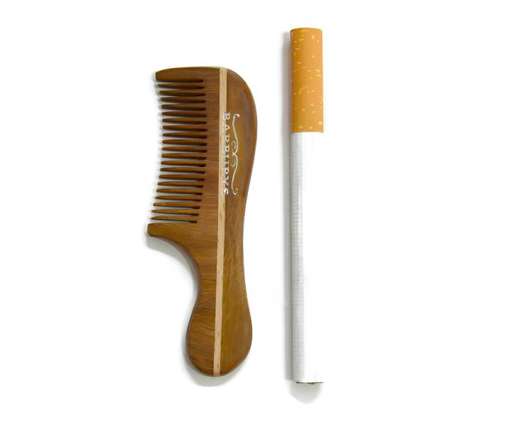 Grzebie� z drewna r�anego Sibel Barburys Rosewood Pocket Mini - 7,4 x 2,4 cm