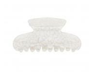 Klamra do w�os�w Invisibobble Clipstar S Crystal Elegance - bia�a marmurek
