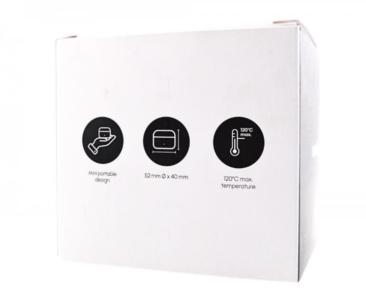Mini podgrzewacz wosku do depilacji Weelko Pocket Wax - 8 g - czarny