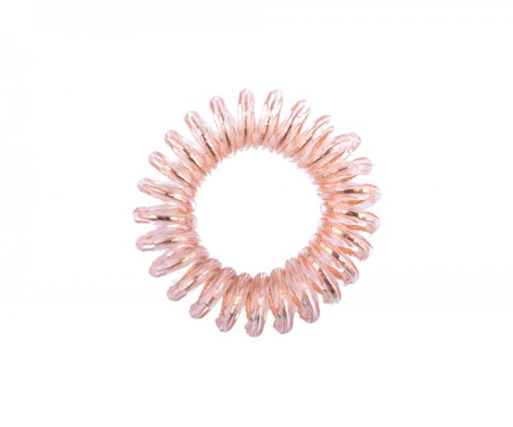 Gumka do wosw spiralka Invisibobble Original Premium Bronze Me Pretty - brzowa - 3 szt