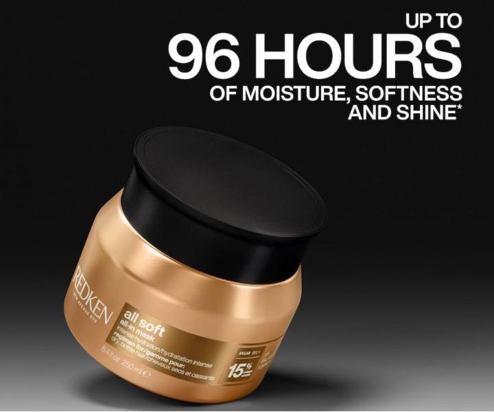 Maska g��boko od�ywiaj�ca i nawil�aj�ca do w�os�w suchych i �amliwych Redken All Soft All-In Mask - 100 ml