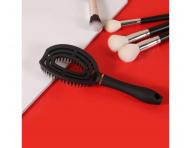 Szczotka do rozczesywania i suszenia w�os�w z w�osiem dzika i nylonowym Sister Young Coco Hair Brush - czarna