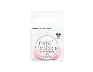 Gumka do wosw spiralka cienka z kuleczkami Invisibobble Twins Prima Ballerina - rowa