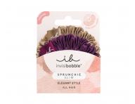 Ozdobne gumki spiralki do wosw Invisibobble Sprunchie Slim The Snuggle Is Real - 2 szt.