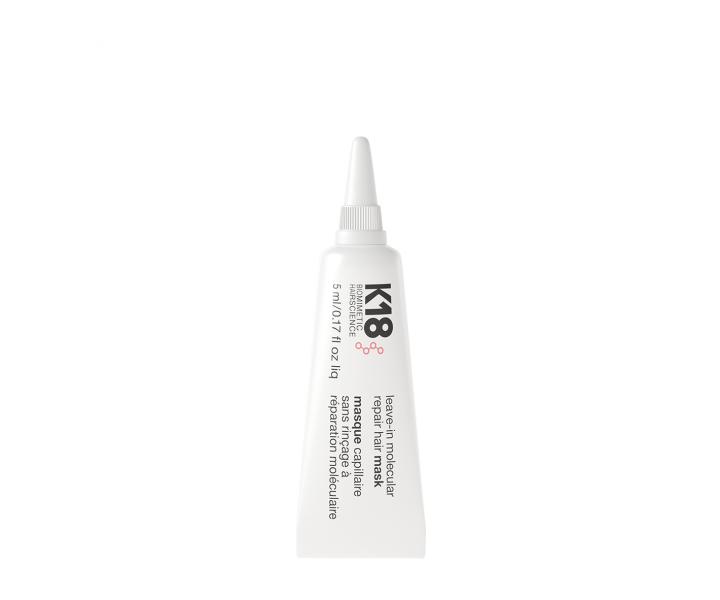 Odbudowuj�ca maska bez sp�ukiwania do w�os�w zniszczonych K18 Hair Molecular Repair Mask - 5 ml