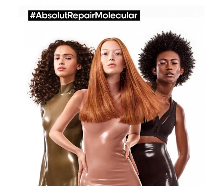 Maska do wosw zniszczonych bez spukiwania Loral Professionnel Absolut Repair Molecular - 100 ml