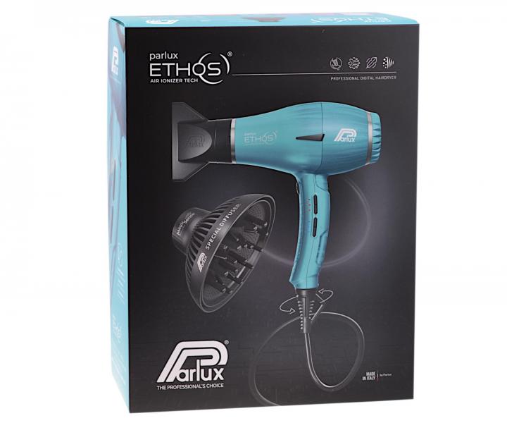 Profesjonalna suszarka do wosw z dyfuzorem Parlux Ethos - 2300 W - lazurowa