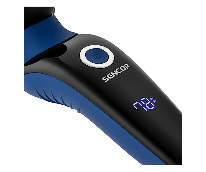 Golarka z trymerem Sencor SMS 5520BL - niebieska