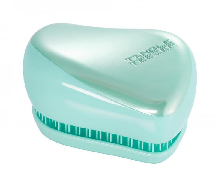 Szczotka do rozczesywania w�os�w Tangle Teezer Compact Styler Teal Matte Chrome - turkusowa