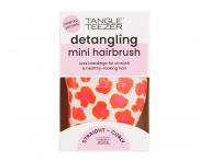 Szczotka do rozczesywania wosw Tangle Teezer Original Mini Leo Orange - biao-pomaraczowa