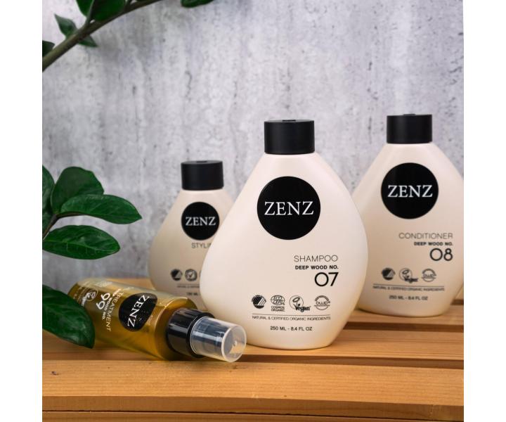 Szampon nawilajcy do wosw suchych i krconych Zenz Deep Wood No. 07 - 250 ml