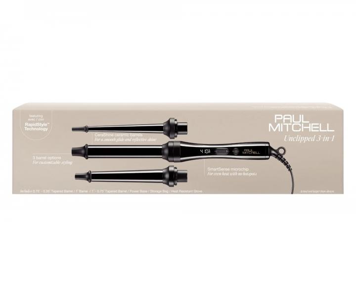 Profesjonalna ceramiczna lok�wka do w�os�w Paul Mitchell Unclipped 3-in-1 - czarna