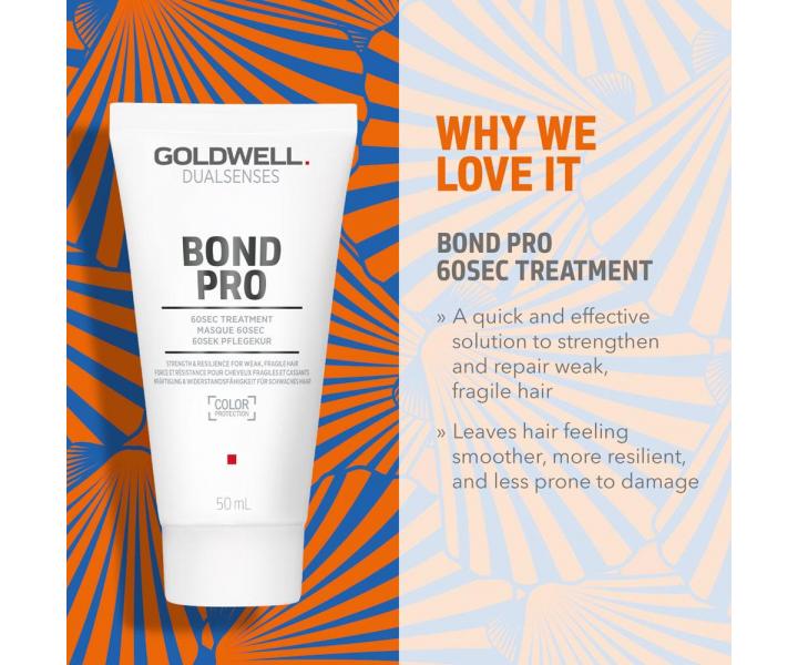 Seria wzmacniajca do wosw osabionych i amliwych Goldwell DS Bond Pro