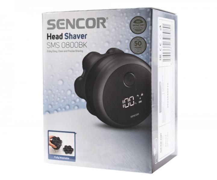 Rotacyjna golarka do w�os�w Sencor Head Shaver SMS 0800BK - czarna