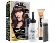 Farba do trwa�ej koloryzacji Lor�al Pr�f�rence 4.013 wyrafinowany br�z