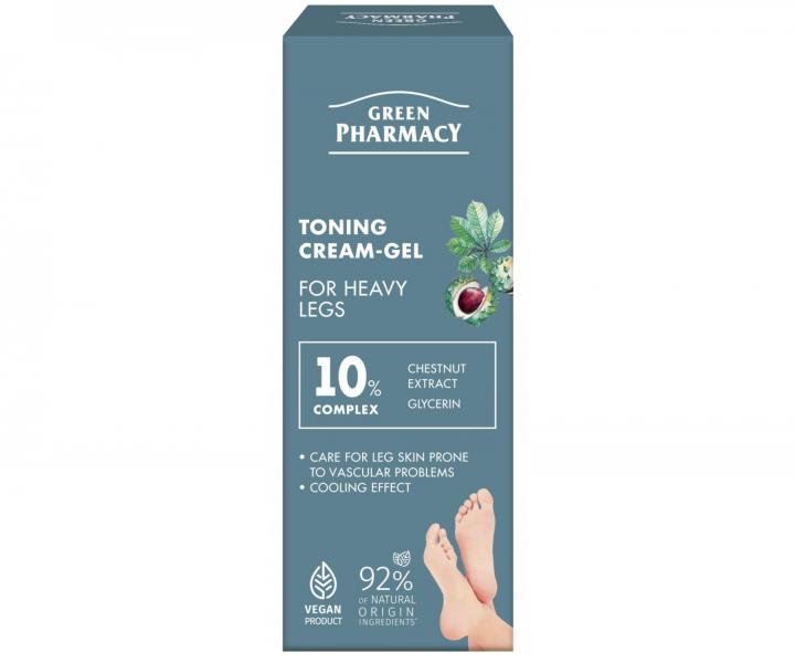 Tonizujcy krem-el do cikich ng Green Pharmacy Toning Cream-Gel - 75 ml