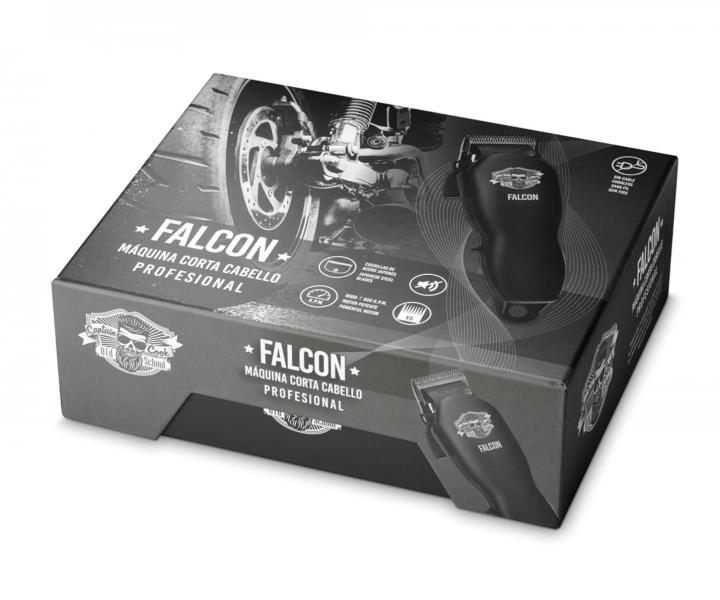 Profesjonalna maszynka do strzyenia wosw Captain Cook Falcon - czarna