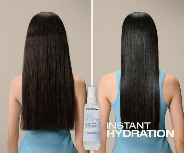 Spray nawil�aj�cy do wszystkich rodzaj�w w�os�w  Goldwell Dualsenses Pure Hydration 5-in-1 Hydrating Spray - 150 ml