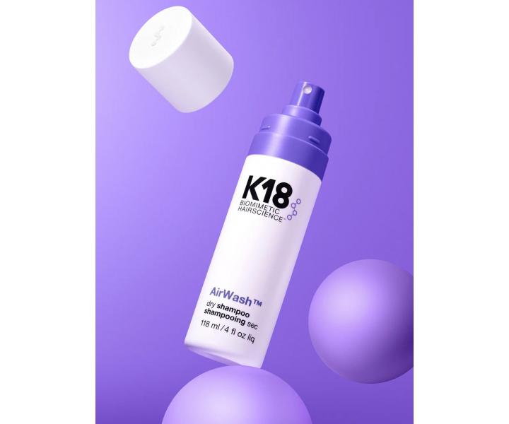 Suchy szampon bez aerozolu K18 AirWash Dry Shampoo - 118 ml