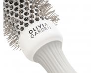 Okrga szczotka do modelowania z nylonowym wosiem Olivia Garden Expert Speed XL - 25 mm