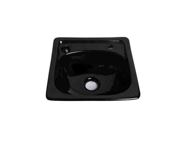 Umywalka ceramiczna do salonw barberskich Detail DHS033 - czarna
