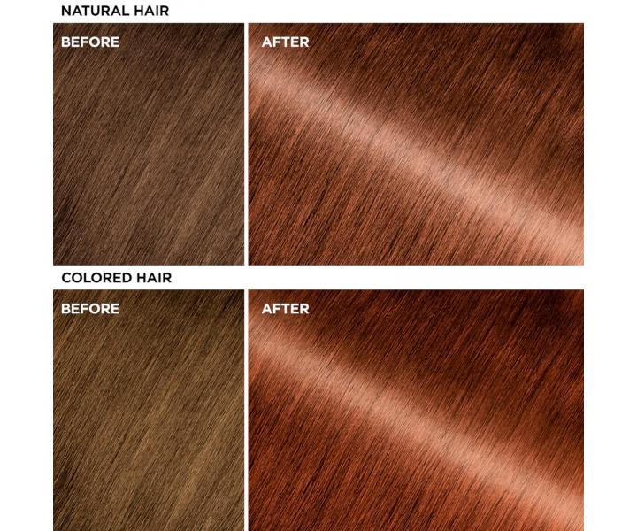 Maska koloryzuj�ca do w�os�w Garnier Olia Gloss