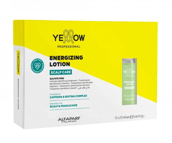 Intensywna kuracja do w�os�w ze sk�onno�ci� do wypadania Yellow Professional Scalp Care Energizing Lotion - 12 x 13 ml