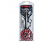 Noyczki fryzjerskie Kiepe Studio Techno Relax 2233 - srebrne