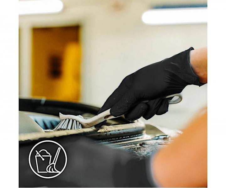 Rkawiczki nitrylowe Espeon Nitril Premium - 100 szt - czarne - S