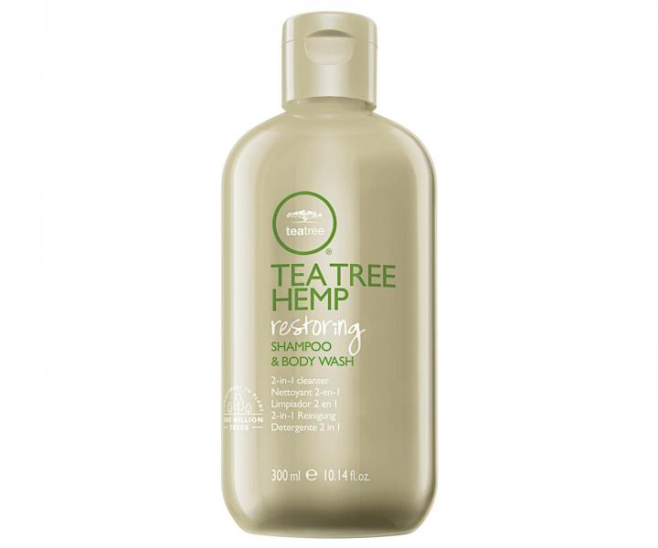 Zestaw upominkowy regenerujcy wosy z olejem konopnym Paul Mitchell Tea Tree Hemp Gift Set