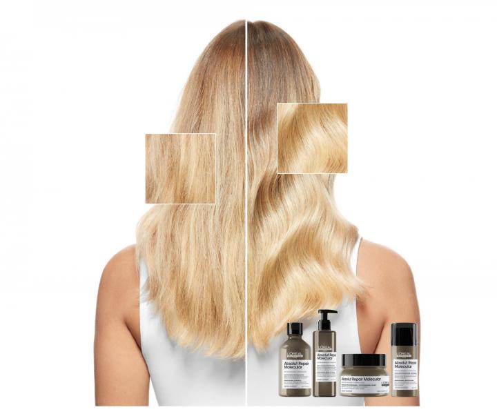 Maska do wosw zniszczonych Loral Professionnel Serie Expert Absolut Repair Molecular - 250 ml