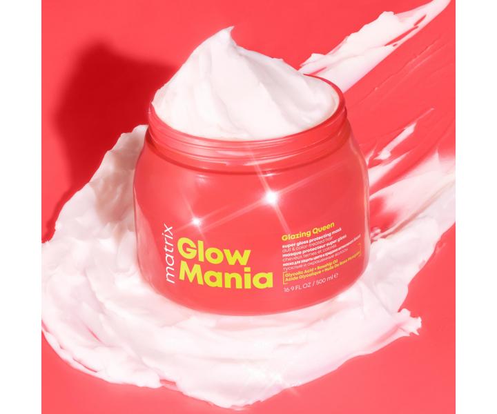 Seria nadajca poysk i ochron matowym wosom farbowanym Matrix Glow Mania