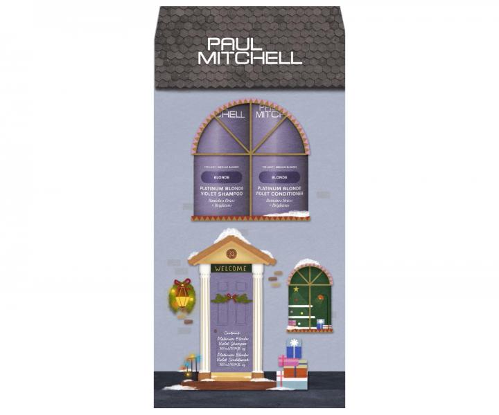 Zestaw upominkowy do wosw blond i z pasemkami Paul Mitchell Platinum Blonde Duo
