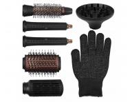 Wielofunkcyjna suszarko-lok�wka do w�os�w z siedmioma nasadkami Princess Airstyler Pro - 2000 W - czarna