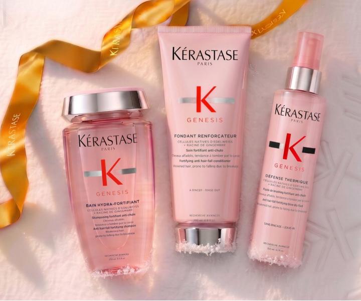 Zestaw upominkowy wzmacniaj�cy do w�os�w ze sk�onno�ci� do wypadania K�rastase Genesis Set