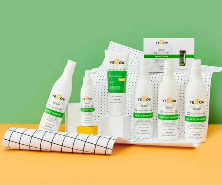 Intensywna kuracja przeciw wypadaniu w�os�w Yellow Professional Scalp Energy Lotion - 6 x 13 ml