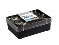 Metalowy klips spinka do w�os�w  Eurostil Professional - 90 mm - 60 szt.