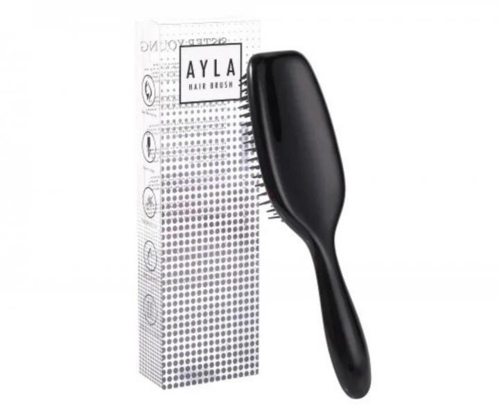 Szczotka do rozczesywania w�os�w Sister Young Ayla Hair Brush - czarna