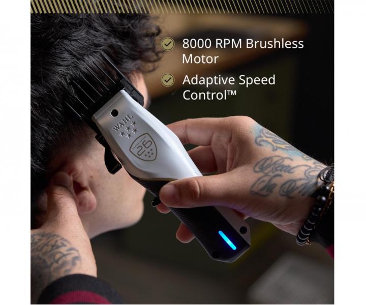 Profesjonalna maszynka do strzy�enia Wahl Vapor Cordless Championship Edition 3030922 - bia�a - edycja limitowana