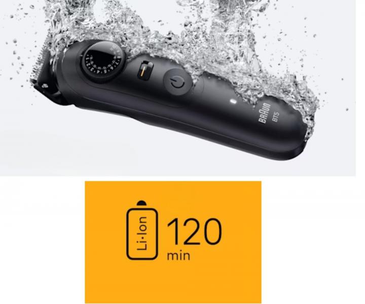 Trymer do zarostu Braun Series 5 BT5520 - czarny